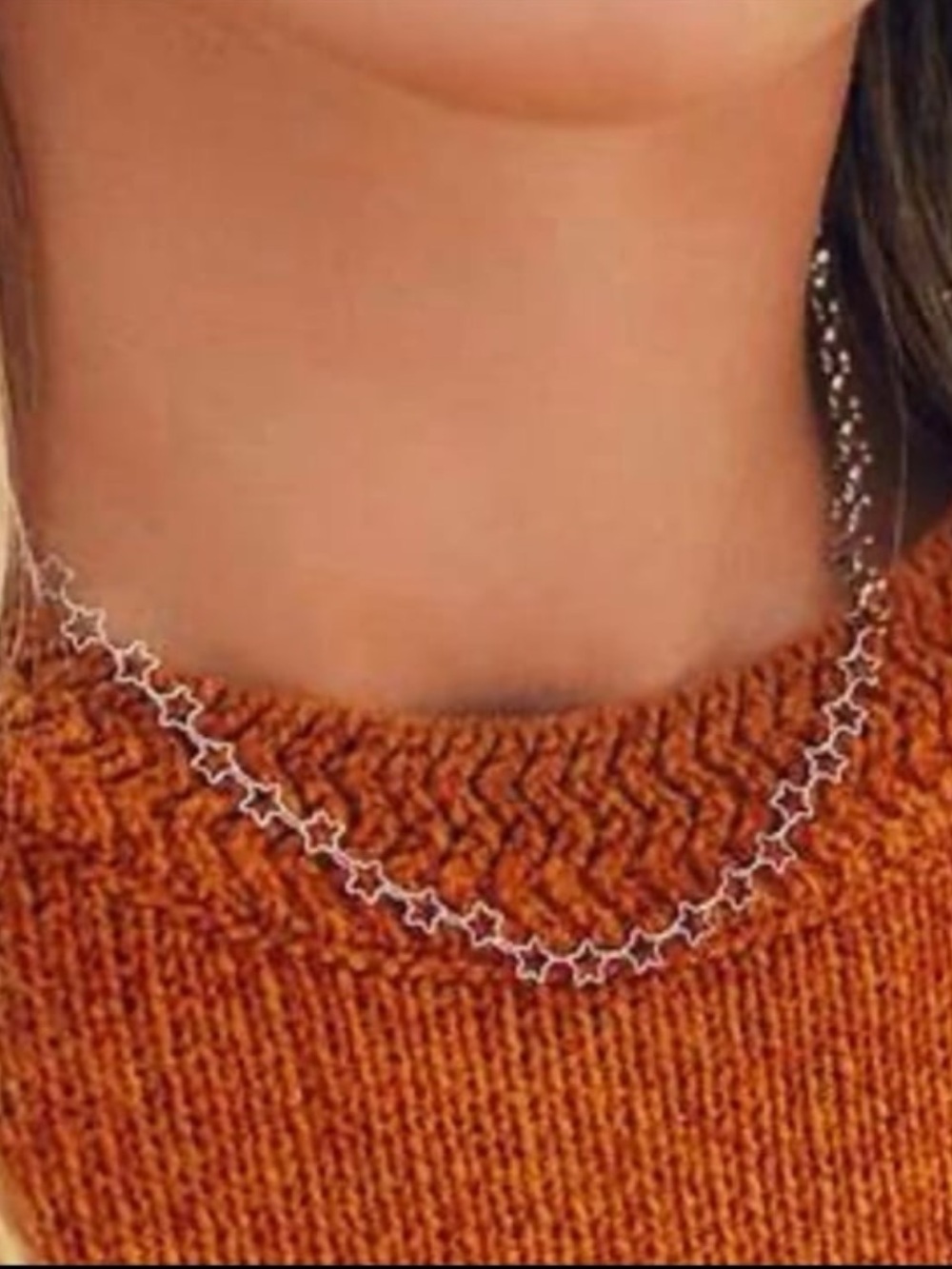 PURA VIDA Seeing Stars Silver Choker Necklace NEW! Only one! RARE!